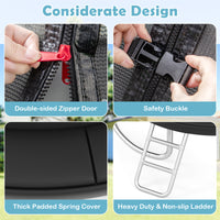 Outdoor Trampoline, Heavy-Duty Recreational Trampoline