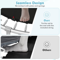 Outdoor Trampoline, Heavy-Duty Recreational Trampoline