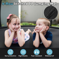 Outdoor Trampoline, Heavy-Duty Recreational Trampoline