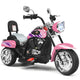 6V Kids Motorcycle 3-Wheel with Headlight and Horn White