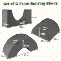 Kids Crawl and Climb foam Play Set Foam Climbing Blocks for Toddlers