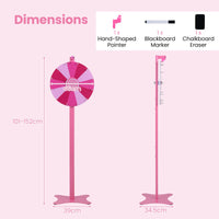 46/60 CM Prize Wheel Tabletop or Floor Standing Spinning Prize Wheel