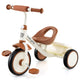 Toddler Tricycle with Adjustable Seat and Storage Basket for Aged 3-5 Years