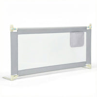Bed Rail for Toddlers Vertical Lift Adjustable with Storage Pocket
