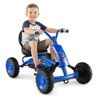 4 Wheel Toddler Ride On Pedal Car with Steering Handlebars