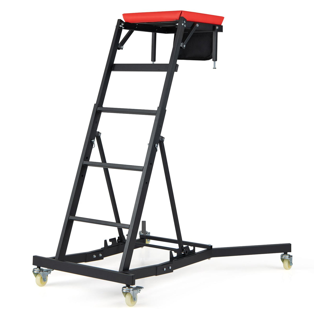 Topside Automotive Engine Creeper with 180kg Capacity and Adjustable Height for Garage Repair