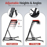 Topside Automotive Engine Creeper with 180kg Capacity and Adjustable Height for Garage Repair