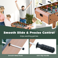 4 in 1 Combo Game Table Set, Foosball Table w/ Billiards