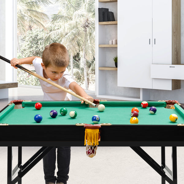 122 CM Folding Billiard/Pool Table Set w/ Accessories