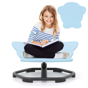 Elephant Sensory Swivel Chair with Non-Slip Metal Base for Autistic Kids