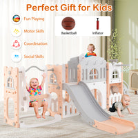 10 in 1 Toddler Swing and Slide Set