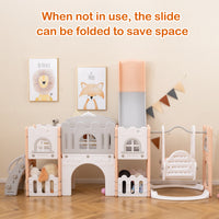 10 in 1 Toddler Swing and Slide Set