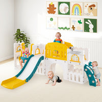 10 in 1 Toddler Swing and Slide Set