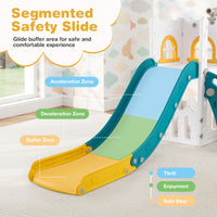 6 in 1 L-shaped Toddle Slide for Toddlers Age 1-3