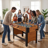 Foosball Table with 22 Players and 2 Balls for Kids and Adults