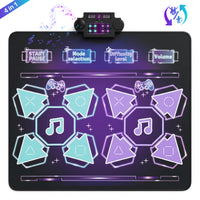 Dance Mat for Kids, Electronic Dancing Challenge Playmat with 4 Modes