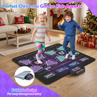 Dance Mat for Kids, Electronic Dancing Challenge Playmat with 4 Modes