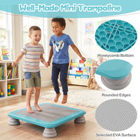 Mini Trampoline for Kids, 65 cm Trampoline Bouncing Board with 4 Removable & Non-Slip Foot Pads