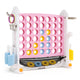 4 in a Row Connect Game w/ Mesh Net, Carrying Bag, Height Adjustable