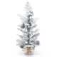 Unlit Holiday Decoration Tree with 25 Cypress Leaves and 7 Natural Pine Cones