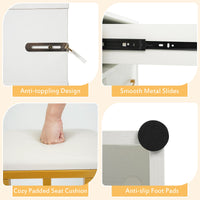 Vanity Set with 3 Lighting Modes and Adjustable Brightness for Family