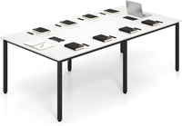 240 x 120cm Large Meeting Table Seats up to 10 People