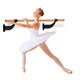 Wall Mounted Ballet Barre System with Fixed Height and Mounting Hardware for Home
