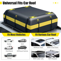 Waterproof Heavy Duty Car Roof Bag for All Vehicles with Anti-slip Mat and Luggage Lock