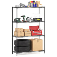 4/5/6-Tier Wire Shelving Unit with 1452/1815/2178 kg Load Capacity
