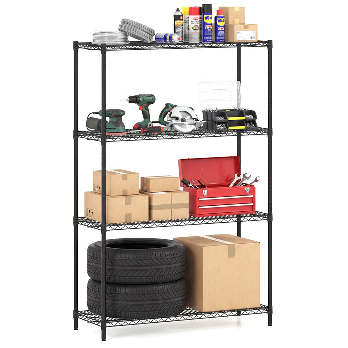 4/5/6-Tier Wire Shelving Unit with 1452/1815/2178 kg Load Capacity