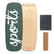 Wooden Balance Board Trainer with Cork Roller and Stoppers for Snowboard Training