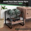 20 kg Adjustable Weight Dumbbell Set with 4 Modes for Home Gym Fitness Exercise