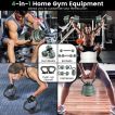 20 kg Adjustable Weight Dumbbell Set with 4 Modes for Home Gym Fitness Exercise