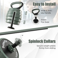 Adjustable Weight Dumbbell Set with Connector