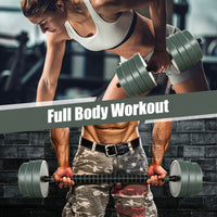 Adjustable Weight Dumbbell Set with Connector