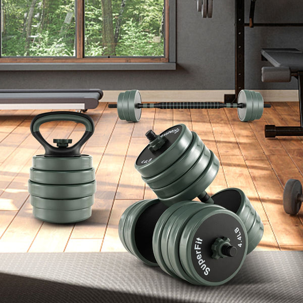 Adjustable Weight Dumbbell Set with Connector