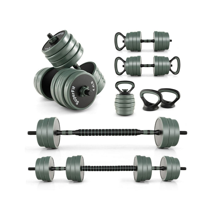 Adjustable Weight Dumbbell Set with Connector