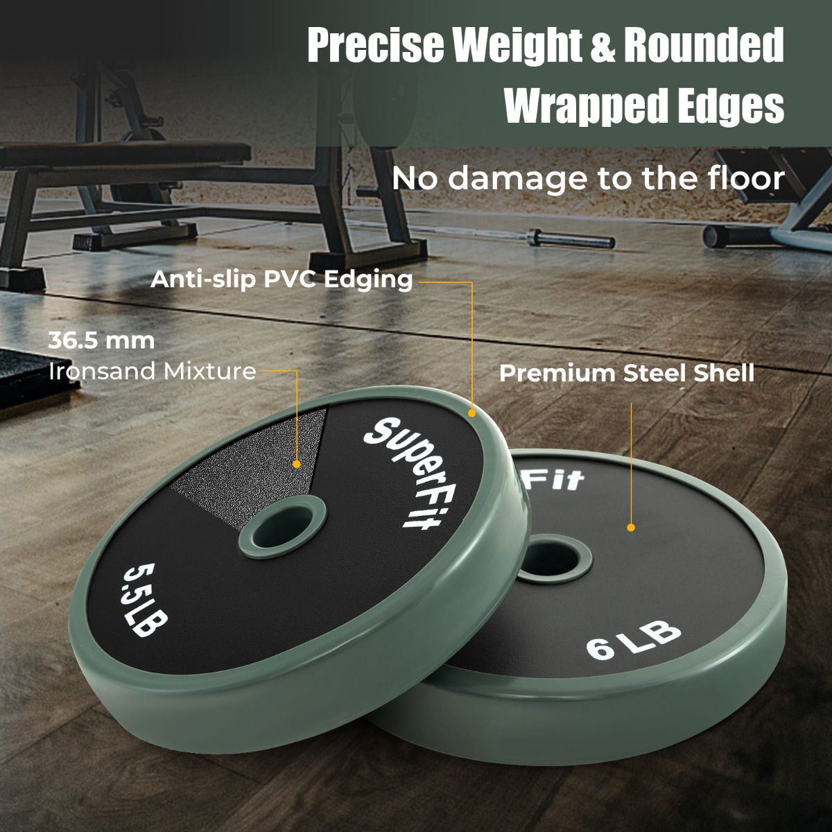Adjustable Weight Dumbbell Set with Connector