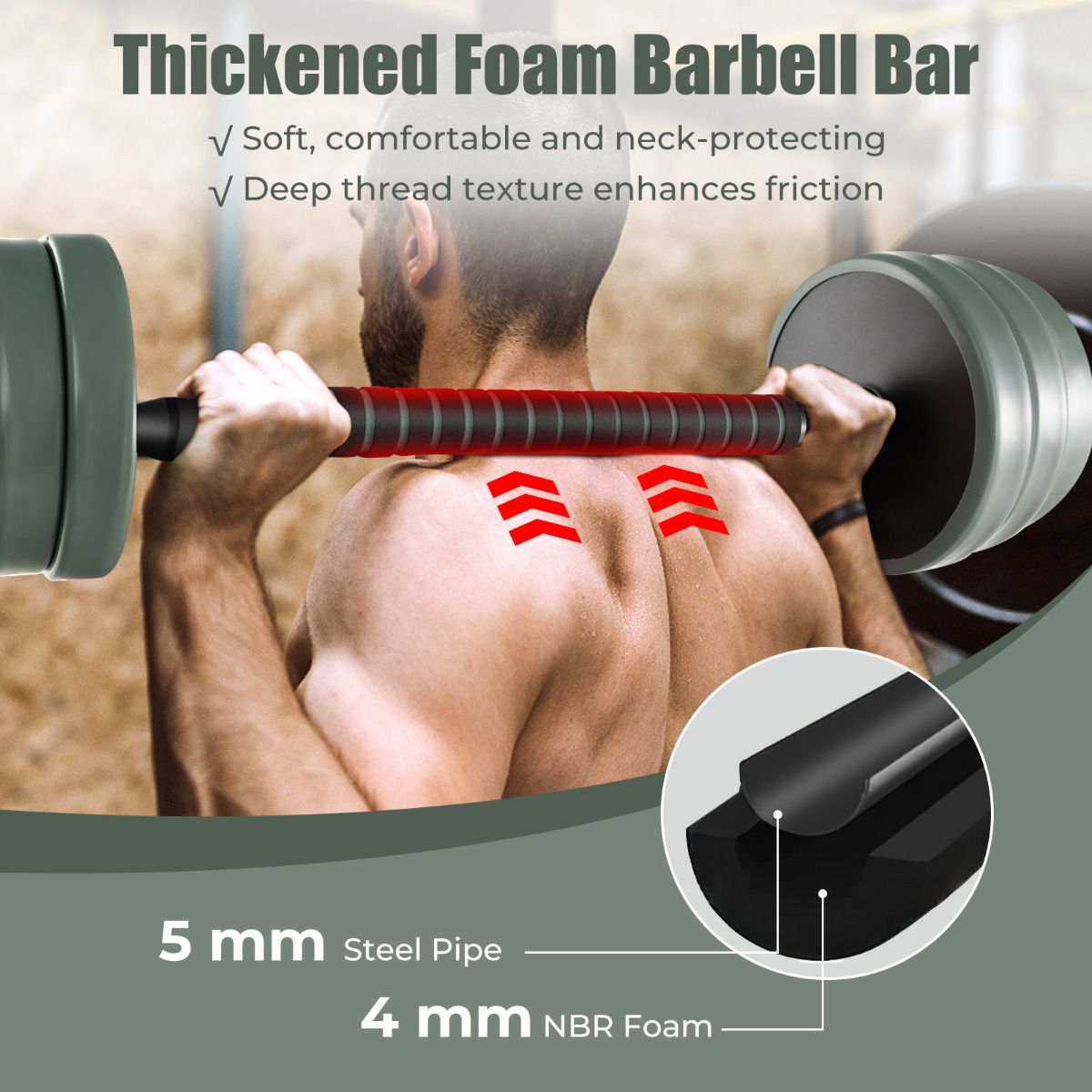 Adjustable Weight Dumbbell Set with Connector