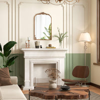 Antique Wall Mounted Mirrors with Metal Frame for Bathroom