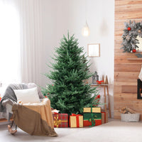 1.8M Pre-lit Artificial Christmas Tree with 778 Branch Tips and 240 Warm White LED Lights