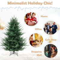 1.8M Pre-lit Artificial Christmas Tree with 778 Branch Tips and 240 Warm White LED Lights
