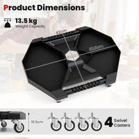 Automotive Rolling Tool Tray Creeper with 4 Swivel Casters
