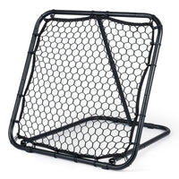 Football Rebounder with 7 Adjustable Angles and 4 Ground Stakes