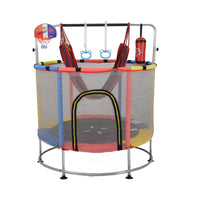 55" Kids Trampoline, Toddler Trampoline with Hammock
