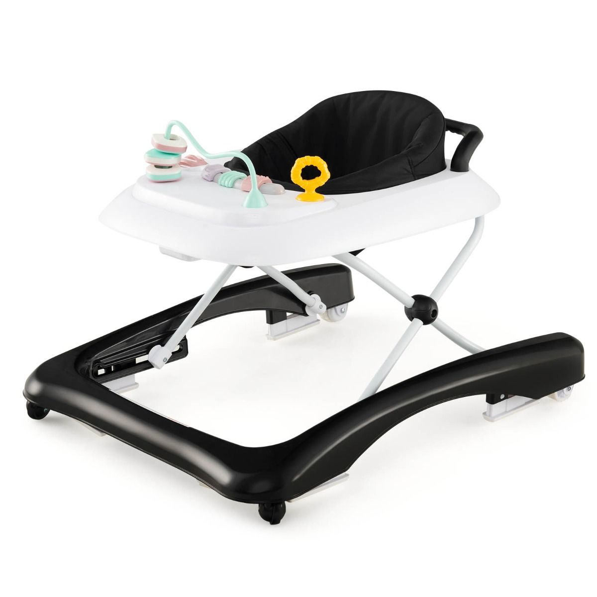 Foldable Baby Walker with Adjustable Height for Boys and Girls