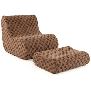 Bean Bag Chair with Ottoman Bean Bag Sofa Chair