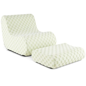 Bean Bag Chair with Ottoman Bean Bag Sofa Chair