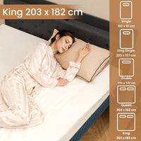 Bedding Electric Blanket with Controller and 9 Heat Setting