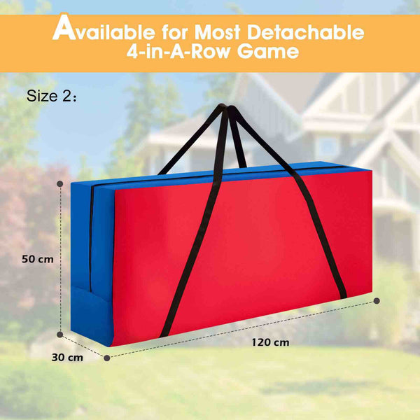 Oversized 4 in A Row Storage Bag Carrying Bag for 4-to-Score Giant Game Set